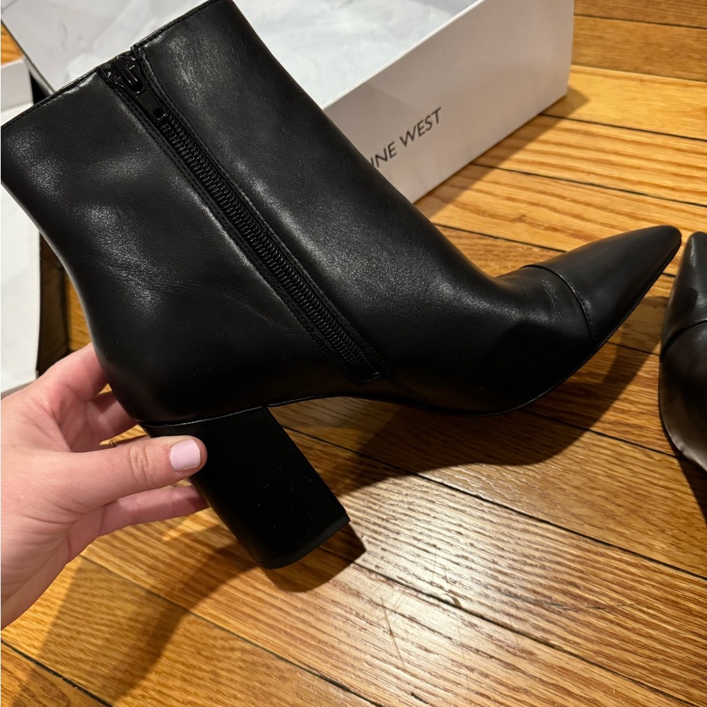 Nine West Black Ankle Boots